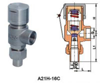 A21F、A21H、A21Y弹簧微启式外螺纹安全阀